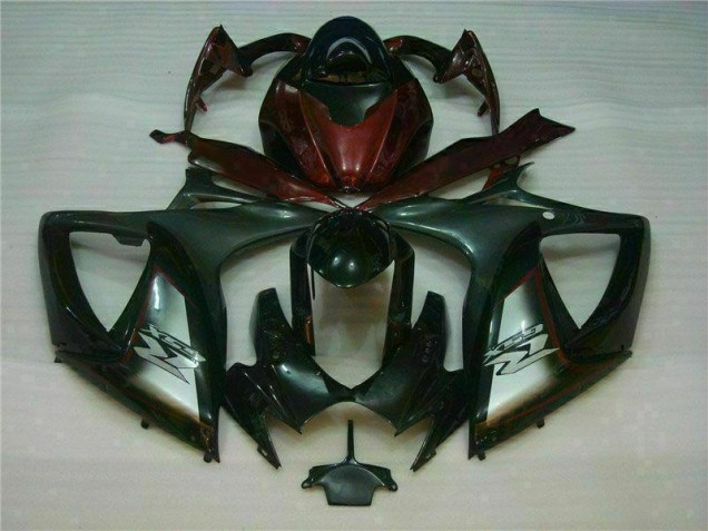 Suzuki GSXR 600 / 750 K6 06-07 Verkleidung - Schwarz Rot Suzuki GSXR 600 / 750 K6 06-07 Verkleidung - Schwarz Rot