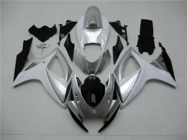 Suzuki GSXR 600 / 750 K6 06-07 Verkleidung - Silber