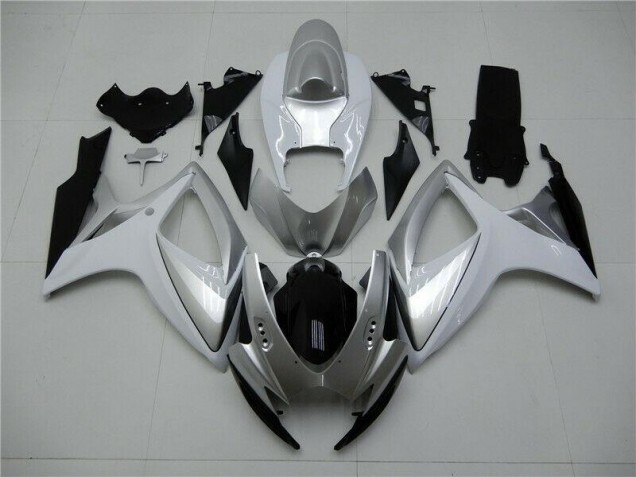 Suzuki GSXR 600 / 750 K6 06-07 Verkleidung - Silber Suzuki GSXR 600 / 750 K6 06-07 Verkleidung - Silber