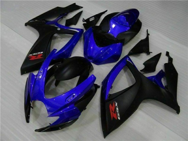 Suzuki GSXR 600 / 750 K6 06-07 Verkleidungen - Blau Schwarz Suzuki GSXR 600 / 750 K6 06-07 Verkleidungen - Blau Schwarz
