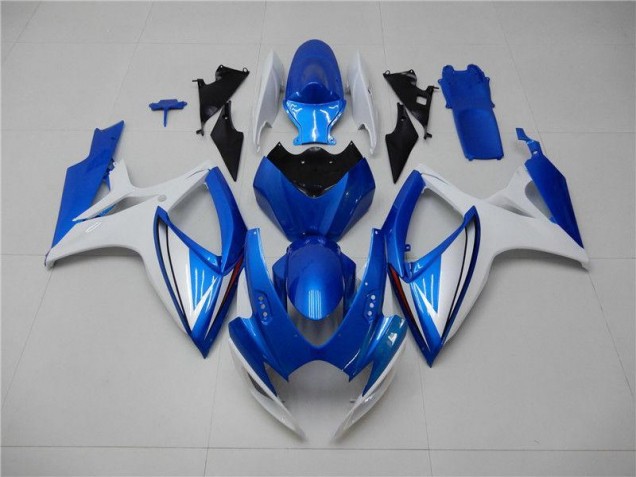 Suzuki GSXR 600 / 750 K6 06-07 Verkleidungen - Blau Weiß Suzuki GSXR 600 / 750 K6 06-07 Verkleidungen - Blau Weiß