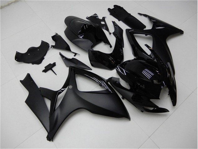 Suzuki GSXR 600 / 750 K6 06-07 Verkleidungen - Matt Schwarz