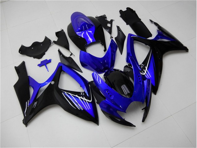 Suzuki GSXR 600 / 750 K6 06-07 Verkleidungen & Plastik - Blau Schwarz Suzuki GSXR 600 / 750 K6 06-07 Verkleidungen & Plastik - Blau Schwarz