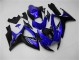 Suzuki GSXR 600 / 750 K6 06-07 Verkleidungen & Plastik - Blau Schwarz Suzuki GSXR 600 / 750 K6 06-07 Verkleidungen & Plastik - Blau Schwarz