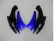 Suzuki GSXR 600 / 750 K6 06-07 Verkleidungen & Plastik - Blau Schwarz Suzuki GSXR 600 / 750 K6 06-07 Verkleidungen & Plastik - Blau Schwarz