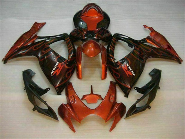 Suzuki GSXR 600 / 750 K6 06-07 Verkleidungen - Rot Suzuki GSXR 600 / 750 K6 06-07 Verkleidungen - Rot