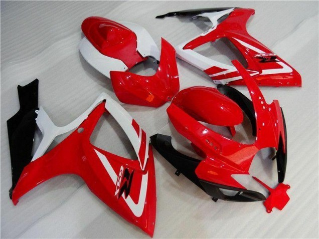 Suzuki GSXR 600 / 750 K6 06-07 Verkleidungen - Rot Weiß Suzuki GSXR 600 / 750 K6 06-07 Verkleidungen - Rot Weiß