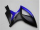 Suzuki GSXR 600 / 750 K6 06-07 Verkleidungen - Schwarz Blau