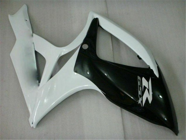 Suzuki GSXR 600 / 750 K6 06-07 Verkleidungen - Schwarz Weiß
