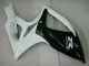 Suzuki GSXR 600 / 750 K6 06-07 Verkleidungen - Schwarz Weiß