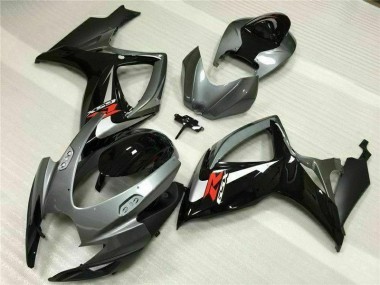 Suzuki GSXR 600 / 750 K6 06-07 Verkleidungen - Silber Grau