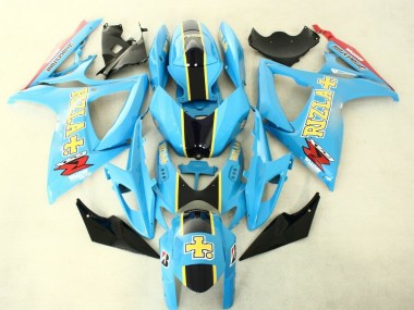 Suzuki GSXR 600 / 750 K6 06-07 Vollverkleidung - Blau Schwarz