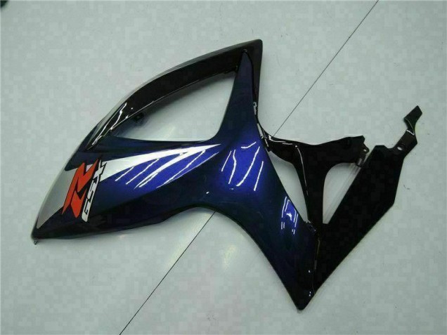 Suzuki GSXR 600 / 750 K6 06-07 Vollverkleidung - Schwarz Blau Suzuki GSXR 600 / 750 K6 06-07 Vollverkleidung - Schwarz Blau
