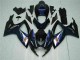 Suzuki GSXR 600 / 750 K6 06-07 Vollverkleidung - Schwarz Blau Suzuki GSXR 600 / 750 K6 06-07 Vollverkleidung - Schwarz Blau