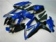 Suzuki GSXR 600 / 750 K8 08-10 Verkleidung - Blau Schwarz Suzuki GSXR 600 / 750 K8 08-10 Verkleidung - Blau Schwarz