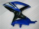 Suzuki GSXR 600 / 750 K8 08-10 Verkleidung - Blau Schwarz Suzuki GSXR 600 / 750 K8 08-10 Verkleidung - Blau Schwarz