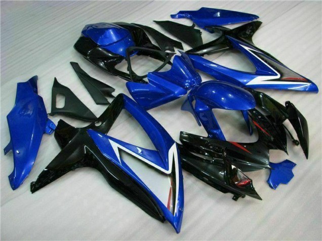 Suzuki GSXR 600 / 750 K8 08-10 Verkleidung - Blau Schwarz Suzuki GSXR 600 / 750 K8 08-10 Verkleidung - Blau Schwarz