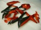 Suzuki GSXR 600 / 750 K8 08-10 Verkleidung - Rot Schwarz Suzuki GSXR 600 / 750 K8 08-10 Verkleidung - Rot Schwarz