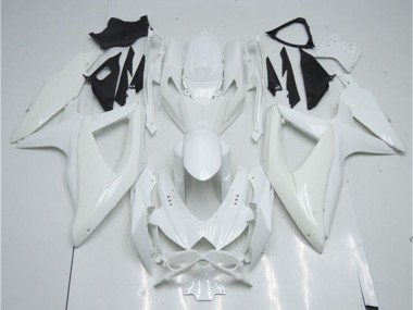 Suzuki GSXR 600 / 750 K8 08-10 Verkleidung - Weiß