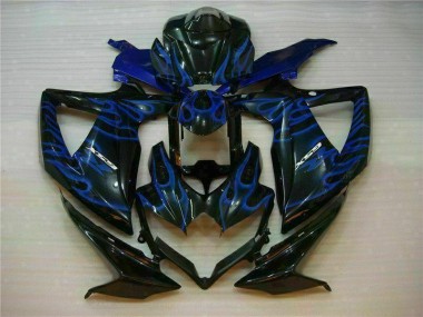 Suzuki GSXR 600 / 750 K8 08-10 Verkleidungen - Blau Schwarz