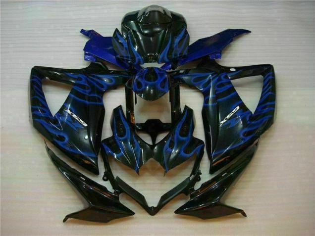 Suzuki GSXR 600 / 750 K8 08-10 Verkleidungen - Blau Schwarz