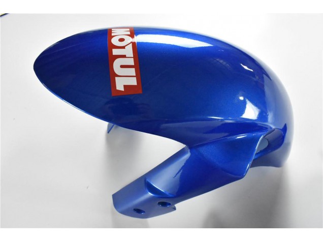Suzuki GSXR 600 / 750 K8 08-10 Verkleidungen - Blau Weiß Grün Suzuki GSXR 600 / 750 K8 08-10 Verkleidungen - Blau Weiß Grün