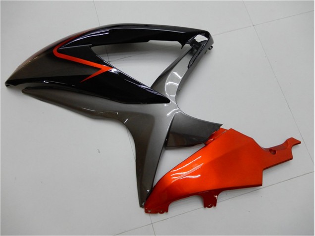Suzuki GSXR 600 / 750 K8 08-10 Verkleidungen - Schwarz Orange Grau Suzuki GSXR 600 / 750 K8 08-10 Verkleidungen - Schwarz Orange Grau
