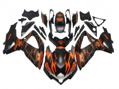 Suzuki GSXR 600 / 750 K8 08-10 Verkleidungen - Schwarz Orange