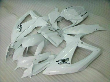 Suzuki GSXR 600 / 750 K8 08-10 Verkleidungen - Weiß