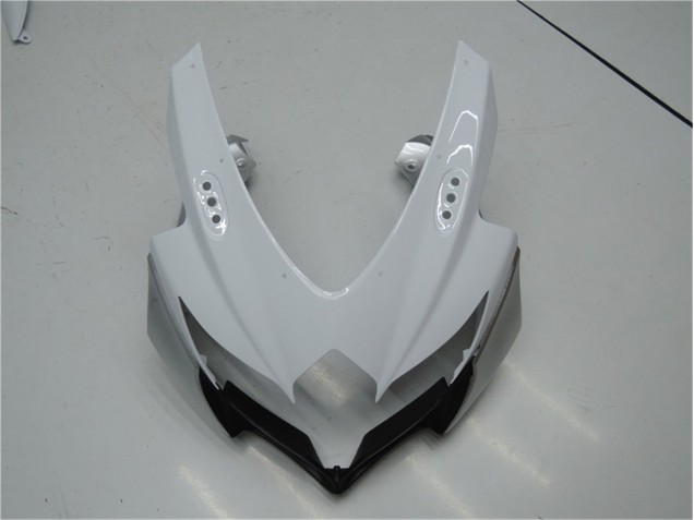 Suzuki GSXR 600 / 750 K8 08-10 Verkleidungen - Weiß Silber Blau Suzuki GSXR 600 / 750 K8 08-10 Verkleidungen - Weiß Silber Blau