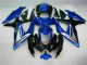 Suzuki GSXR 600 / 750 K8 08-10 Vollverkleidung - Blau Schwarz Suzuki GSXR 600 / 750 K8 08-10 Vollverkleidung - Blau Schwarz