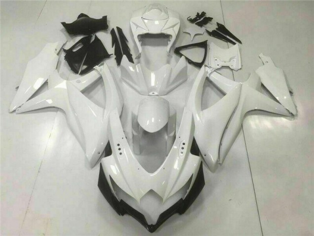 Suzuki GSXR 600 / 750 K8 08-10 Vollverkleidung - Weiß Suzuki GSXR 600 / 750 K8 08-10 Vollverkleidung - Weiß