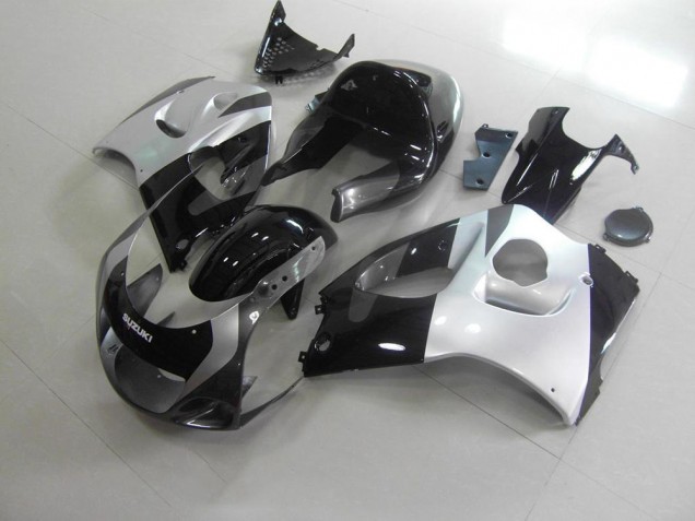Suzuki GSXR 600 96-00 Verkleidungen - Silber Grau Kein Aufkleber Suzuki GSXR 600 96-00 Verkleidungen - Silber Grau Kein Aufkleber
