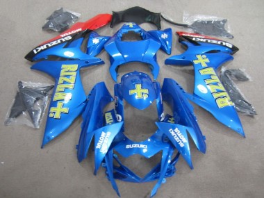 Suzuki GSXR 600 K11 11-24 Verkleidungen - Blau Gelb Rizla