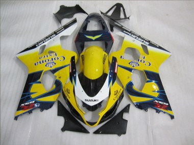 Suzuki GSXR 600 K4 04-05 Verkleidungen - Gelb Blau Corona Extra