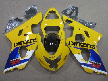 Suzuki GSXR 600 K4 04-05 Verkleidungen - Gelb Blau