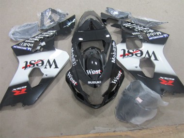 Suzuki GSXR 600 K4 04-05 Verkleidungen - Schwarz West