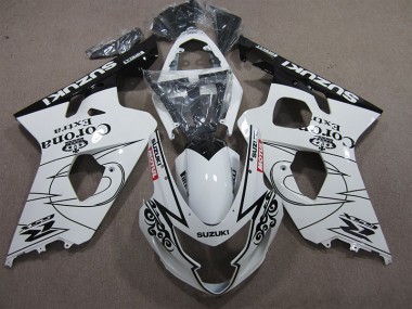 Suzuki GSXR 600 K4 04-05 Verkleidungen - Weiß Corona Extra Motul