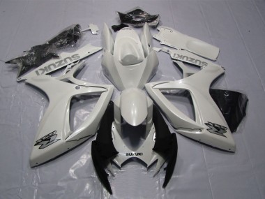 Suzuki GSXR 600 K6 06-07 Verkleidung - Weiß