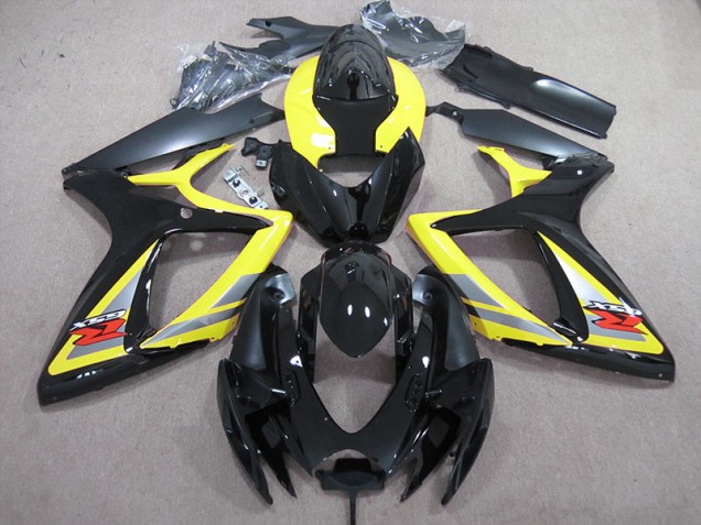 Suzuki GSXR 600 K6 06-07 Verkleidungen - Schwarz Gelb Suzuki GSXR 600 K6 06-07 Verkleidungen - Schwarz Gelb