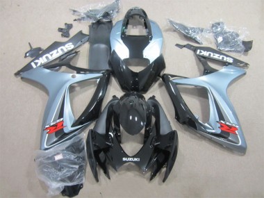 Suzuki GSXR 600 K6 06-07 Verkleidungen - Schwarz Grau