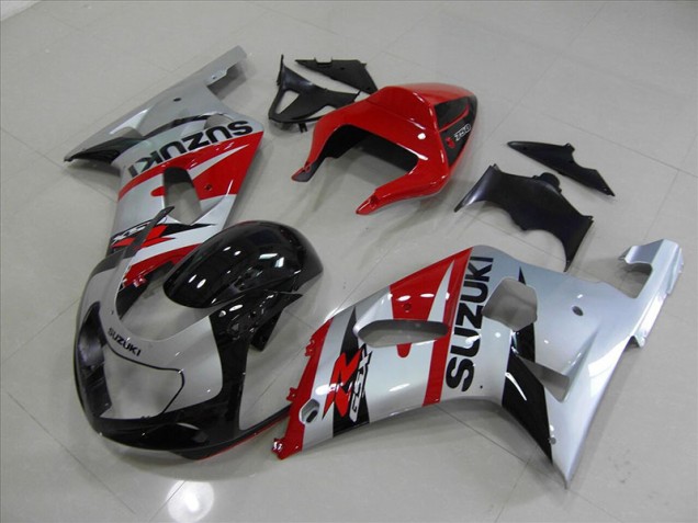 Suzuki GSXR 750 K1 K2 K3 01-03 Verkleidungen - Schwarz Rot