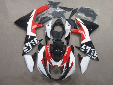 Suzuki GSXR 750 K11 11-24 Verkleidungen - Schwarz Rot