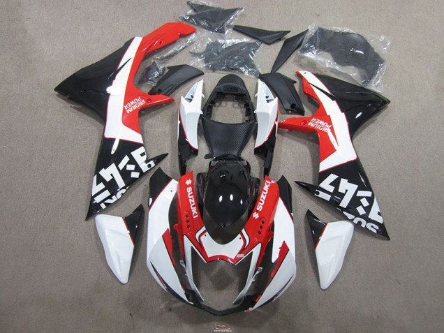 Suzuki GSXR 750 K11 11-24 Verkleidungen - Schwarz Rot Suzuki GSXR 750 K11 11-24 Verkleidungen - Schwarz Rot