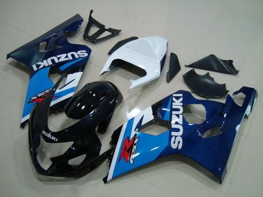 Suzuki GSXR 750 K4 04-05 Verkleidungen - Blau Weiß