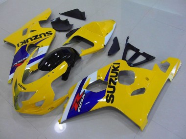 Suzuki GSXR 750 K4 04-05 Verkleidungen - Gelb Blau
