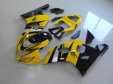 Suzuki GSXR 750 K4 04-05 Verkleidungen - Gelb Schwarz