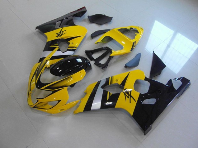 Suzuki GSXR 750 K4 04-05 Verkleidungen - Gelb Schwarz
