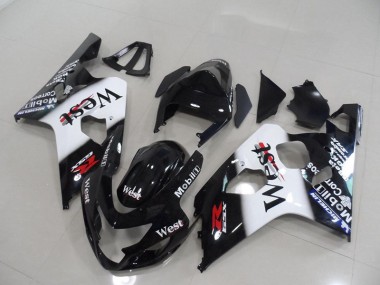 Suzuki GSXR 750 K4 04-05 Verkleidungen - Schwarz West