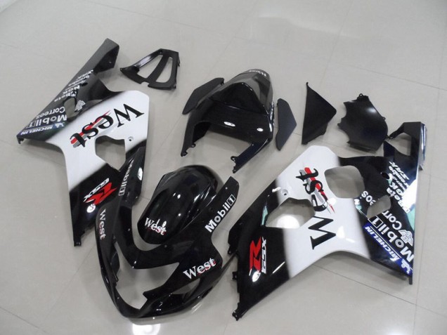 Suzuki GSXR 750 K4 04-05 Verkleidungen - Schwarz West